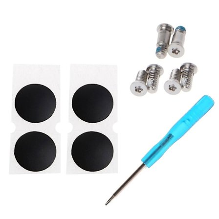 Bottenkåpa Silver Skruvsats för MacBook Pro Retina A1706 A1707 A1708 13" 15" [DB]