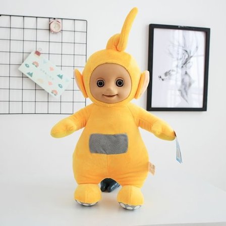 25 cm Teletubbies Tidlig Uddannelse Plyslegetøj - Plysdukke_aa GUL