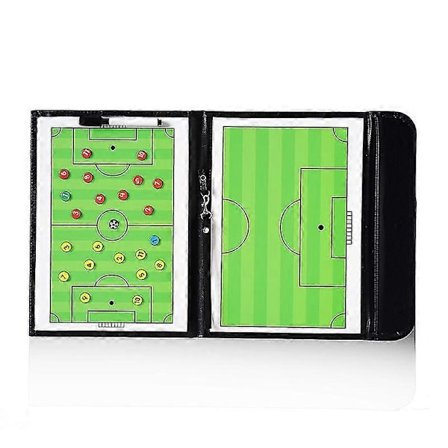 Magnetisk Taktiktavle til Fodboldtræning 54cm - Fodbold Træningstaktik Clipboard