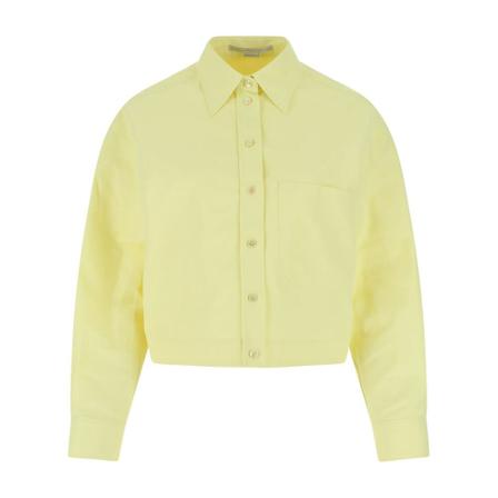 Stella McCartney, Long-sleeve shirt Żółty, Kobieta, Rozmiar: XS