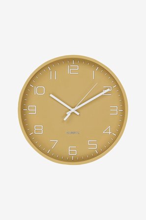 House Nordic - Seinäkello Rosolini - Oranssi - Seinäkellot & pöytäkellot - - Homeroom