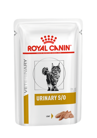 Royal Canin Veterinary Diets Cat - Wet Cat Urinary S/O Loaf i saus 85 g x 12 stk - porsjonsposer - Katt - Kattefôr & kattemat - Veterinærfôr for katt 