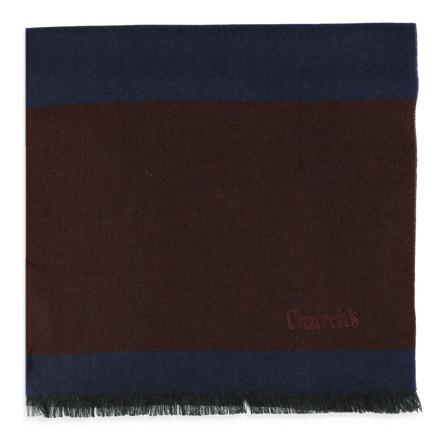Church's Winter Scarves blå, Herr Halsdukar, Herr, Storlek: ONE SIZE
