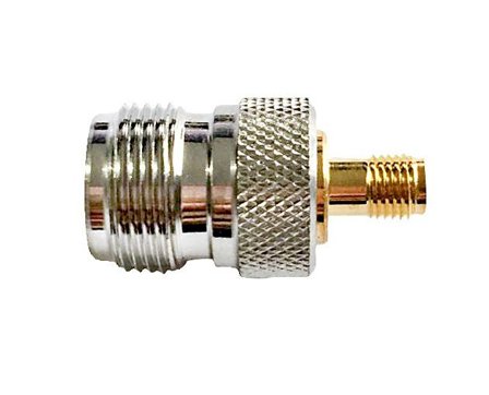 Televes 411231 Kontaktovergang SMA til N, for 50 ohm N-hunn til SMA-hunn, Antenneutstyr