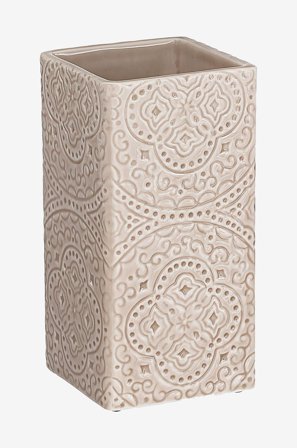 Cult Design - Tandborsthållare Kub Orient - Beige - Badrumstillbehör - Från Homeroom