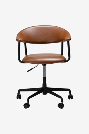 DAN-FORM - Rover kontorsstol 1 pack - Brun - Skrivbordsstolar - Från Homeroom