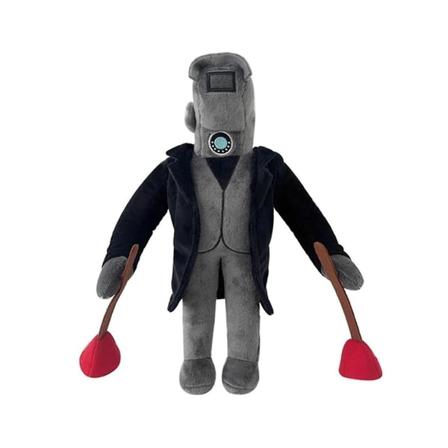 Skibidi Toalett Plysjleketøy, speakerman Plysj Horror Game Stuffet Plushies Dukker Leke Samleobjekter Gaver (FMY)