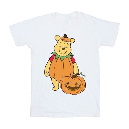 Nalle Puh Herr Pumpa Bomull Halloween T-Shirt 4XL Vit