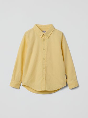 Polarn O. Pyret - Oxford shirt - 110 - Childrenswear - yellow