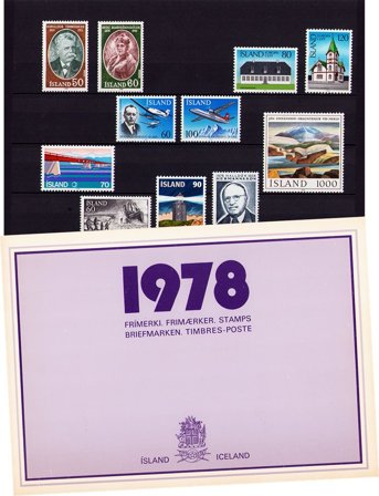 Island - Årsmappe 1978