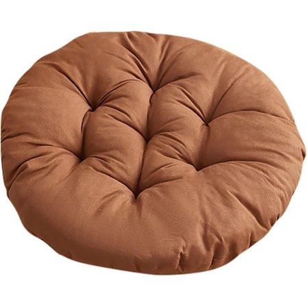 Bekvem rund stolpute med PP-bomull – Maskinvaskbar sittepute for hjem og kontor_TF_TF