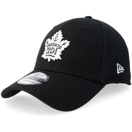 New Era - NHL Svart flexfit Keps - Toronto Maple Leafs 39THIRTY Eg Neo Black/White Mesh Flexfit @ Hatstore
