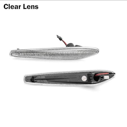 2 stk. LED dynamiske sidemarkørlys pile blinklys blinklyslamper til Alfa Romeo 159 / 159 Sportwagon / Boera / Spider Typ 939(klare linser)