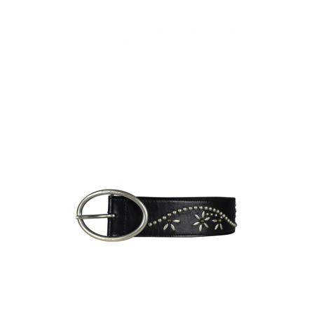 Saint Laurent, Studded belt Czarny, Mężczyzna, Rozmiar: ONE Size