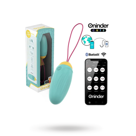 Vibro-Rotating Silicone Gem Egg With App - Vuxen.se - Vibrator