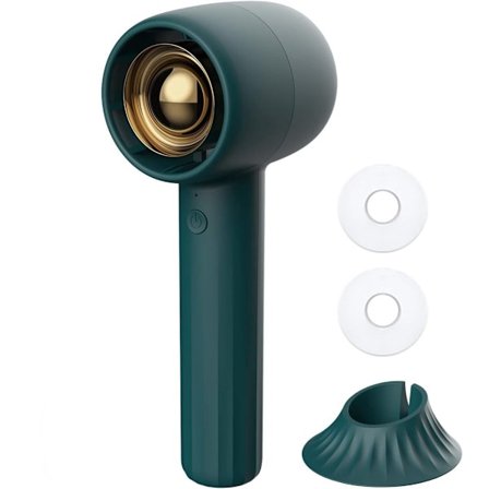 Håndventilator, Bærbar Håndventilator, Håndventilator Bærbar Håndventilator med Aromaterapi, USB Genopladeligt Batteri, 3 Justerbare Hastigheder, 