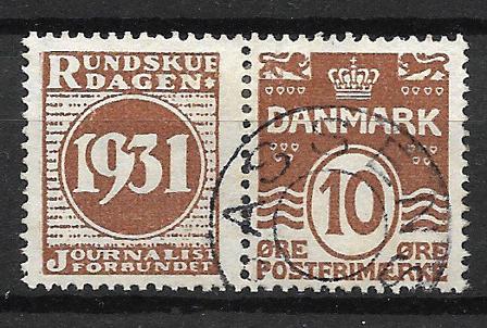 Danmark - AFA Reklamemærke 47 - Stemplet
