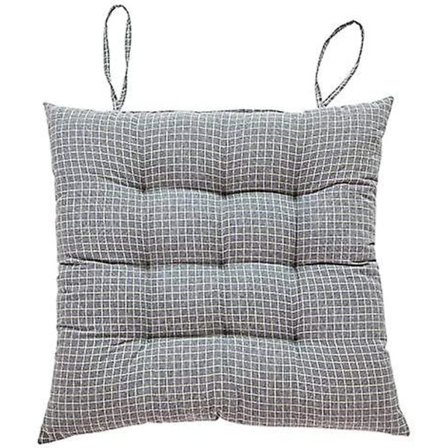 38*38 cm:n Tuolin Pehmuste, Yleinen Puuvilla- ja Pellava-Puutarhapehmuste, Helppo Puhdistaa