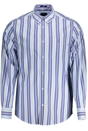 Gant Camicia Maniche Lunghe Uomo Azzurro