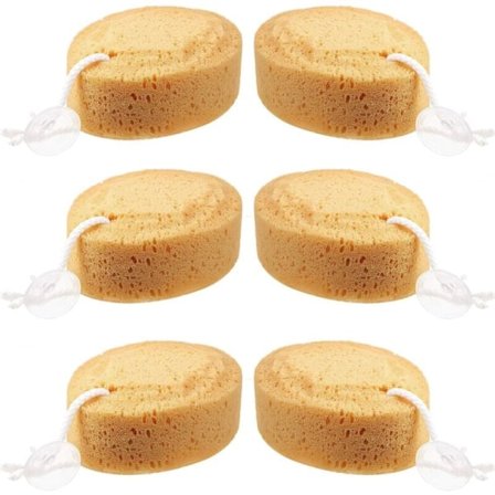 Naturlige kropsbadesvampe til voksne og børn - effektiv og behagelig kropsrensning (14,511,55,5cm){f2}