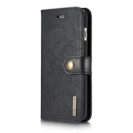 DG.MING fodral med magnetskal & ställ till iPhone 6/6S, svart