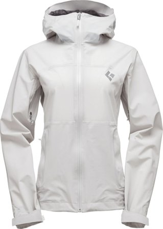 Black Diamond Women's StormLine Stretch Rain Shell Women rain jackets White M