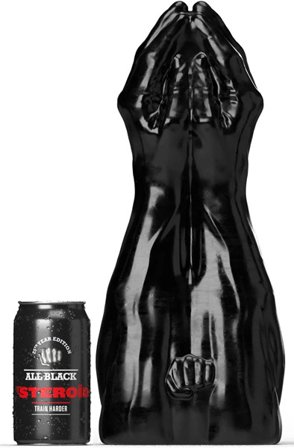 All Black Steroïd The Diver 35,5 cm Fisting arm - Blushme.se