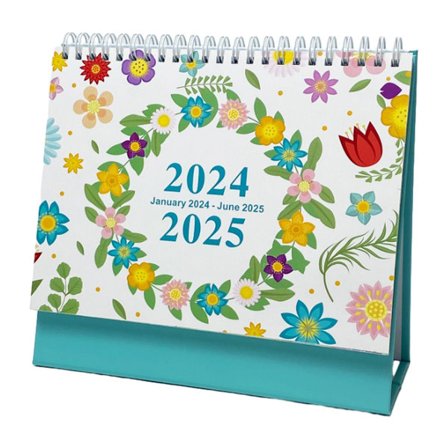 2024 Skrivebords kalender Stående Flip Skrivebords kalender 2024, Januar Style1 KLB