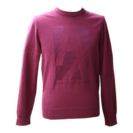 Armani Exchange Long Sleeve Tops Rød, Herre