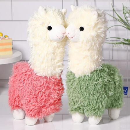 Plush Alpaca -lelu 2 kpl Llama Täytetty eläin 11 tuumaa Pehmeä Al