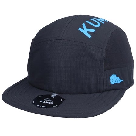 Kumo - Negro 5panel Gorra - On Top Blue Cloudfit Black 5-Panel @ Hatstore