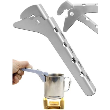 Udendørs gribetang, holdetang, håndtag til kop, gryde, lejr