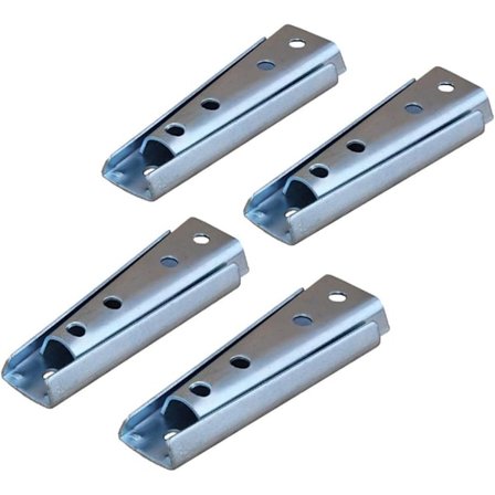 【Lengde 120MM】 Kombinasjonssofakoblinger Sofa Latch Slider Sofa Conn