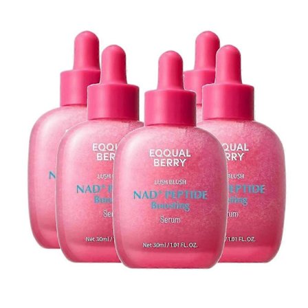 1-3X 30ml EQQUALBERRY Anti-Aldrings Vitamin Illuminerende Bakuchiol Serum forminsker porer, reduserer rynker og løfter huden
