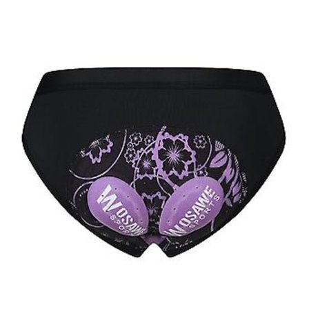 Dame Cykelbukser med Gel-Puder Åndbar Ride Sportsundertøj -r (XL Sorte Shorts)