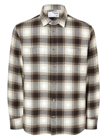 Selected | Slhregowen-Grindle Check Shirt Ls | M