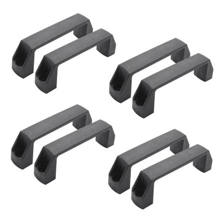 Skap Skuffe Dør Plast Håndtak Trekk Knapp 120mm 4.7 Tommer 8 Stk