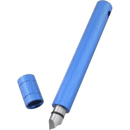 Golf Groove Cleaner Blå Golf Wedge Jern Groove Skarpner Klub Rengøringsværktøj Golf Groove Cutter Golfklub