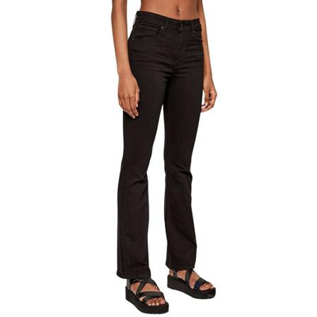 Levi's, Flared Jeans Zwart, Dames, Maat:W27