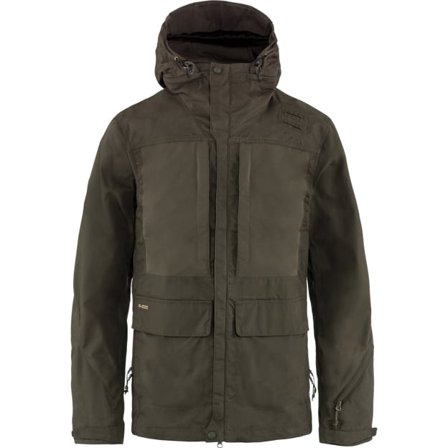 Fjällräven Lappland Hybrid Jakke XXL - male - Dark Olive/Grønn - Hunting Jakkes