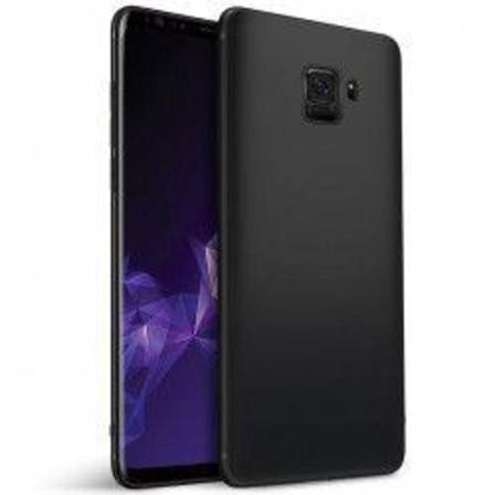 Skal I Gummi, Samsung A6 2018 Matt Svart Svart