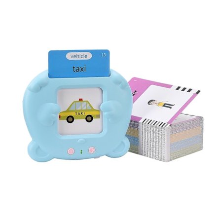 Talande Flashkort | Tvåspråkiga Interaktiva Lärande Flashkort Leksaker Gåvor för Bebis, Barn, Småbarn