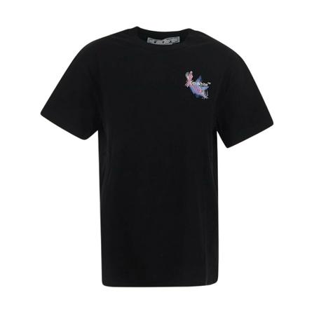Off White Hotchpotch Arrow Casual Tee , Zwart , Dames , Maat: L T-shirts