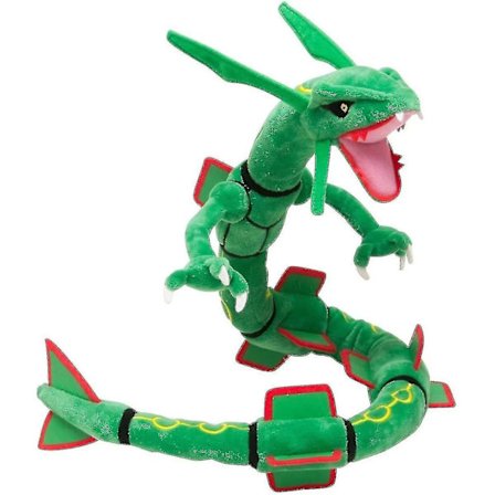 31 Tuuman Vihreä Rayquaza Lohikäärme Pehmolelu Täytetty Nuken Leikki Lelut Lahjat Lapsille, Täytetty Eläin Lelut (Vihreä) [hs]
