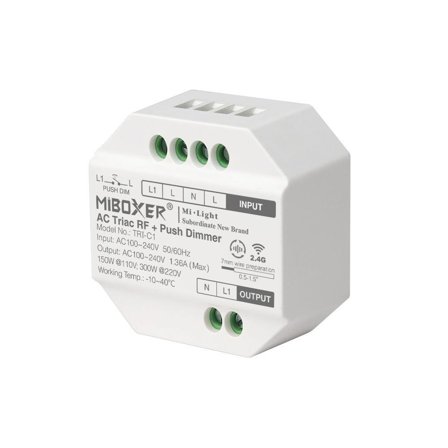 SYNERGY 21 LED Dimmer Controller 2.4G wireless Dimming RF+Push *Milight/Miboxer*