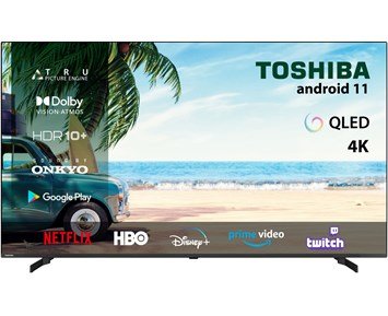 Toshiba-70QA5D63DGR-70" 4K QLED Android Smart TV med innebygd Chromecast-Tv-56–70 tommer