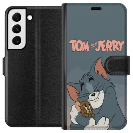 Samsung Galaxy S22 5G Lompakkokotelo Tom ja Jerry