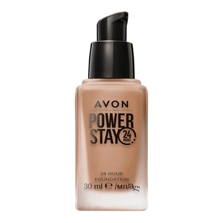 AVON Fondotinta Power Stay 24 Ore 245N (Natural Beige) 30ml - Fondotinta liquido