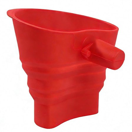 Mjöltratt för KitchenAid Mixer - Silikontratt för pulver, stativmixerfäste, kompatibel med Artisan KSM150 5-Quart Tilt-Head Mixers