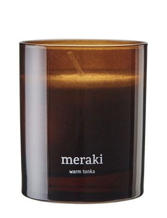 meraki Duftlys, Warm Tonka - Brown - ONE SIZE